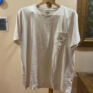 Kaws x Uniqlo White Tee